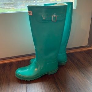 Hunter rain boots